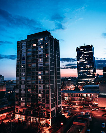 Zagreb at night
