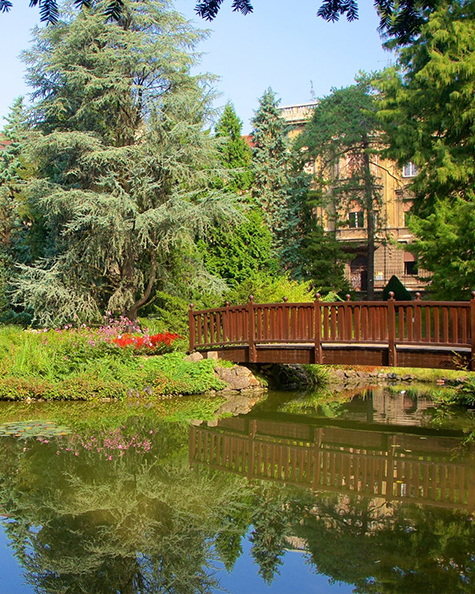 Zagreb garden bridge