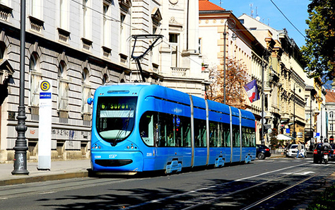Zagreb trolley